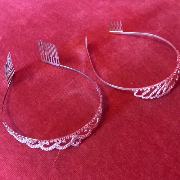 Two pageant rhinestone tiaras - Picture 4 of 4